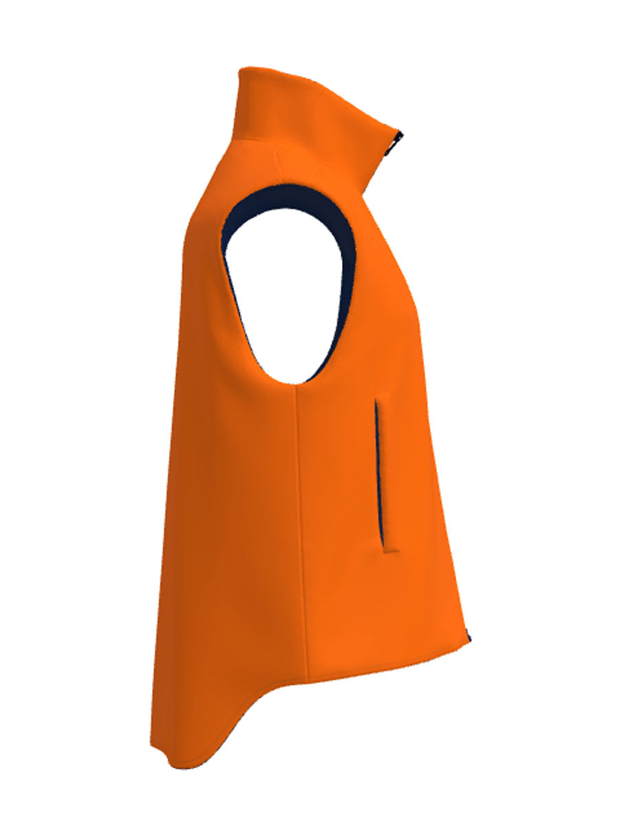 Unisex Adults Hi-Vis Reversible Vest detail