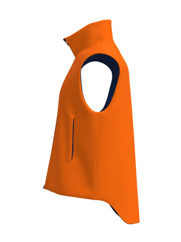 Unisex Adults Hi-Vis Reversible Vest detail