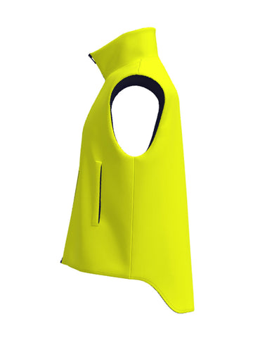 Unisex Adults Hi-Vis Reversible Vest detail