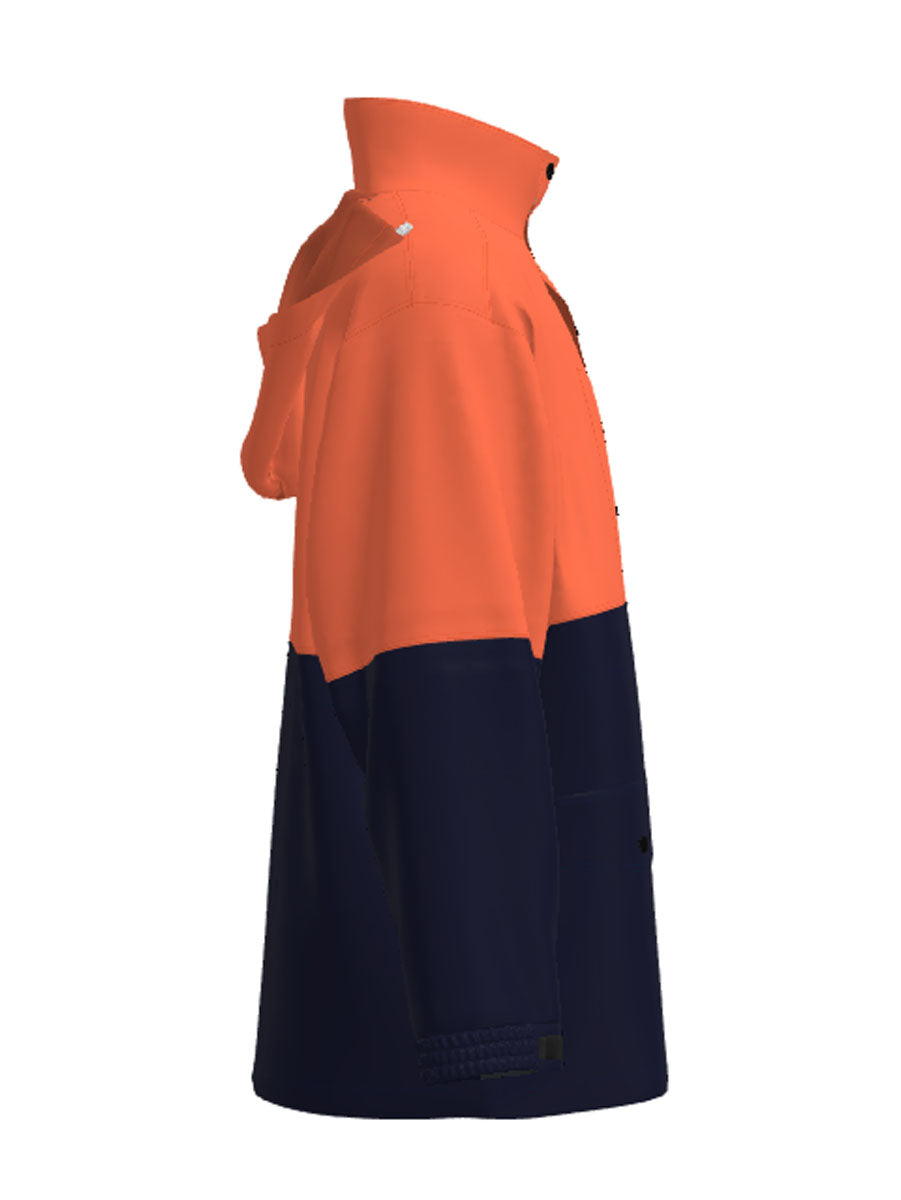Unisex Adults Hi-Vis Polar Fleece Lined Jacket detail