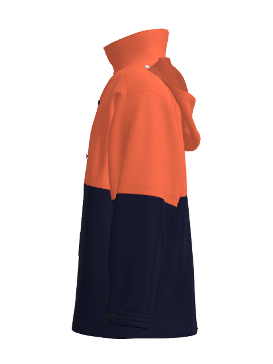 Unisex Adults Hi-Vis Polar Fleece Lined Jacket detail