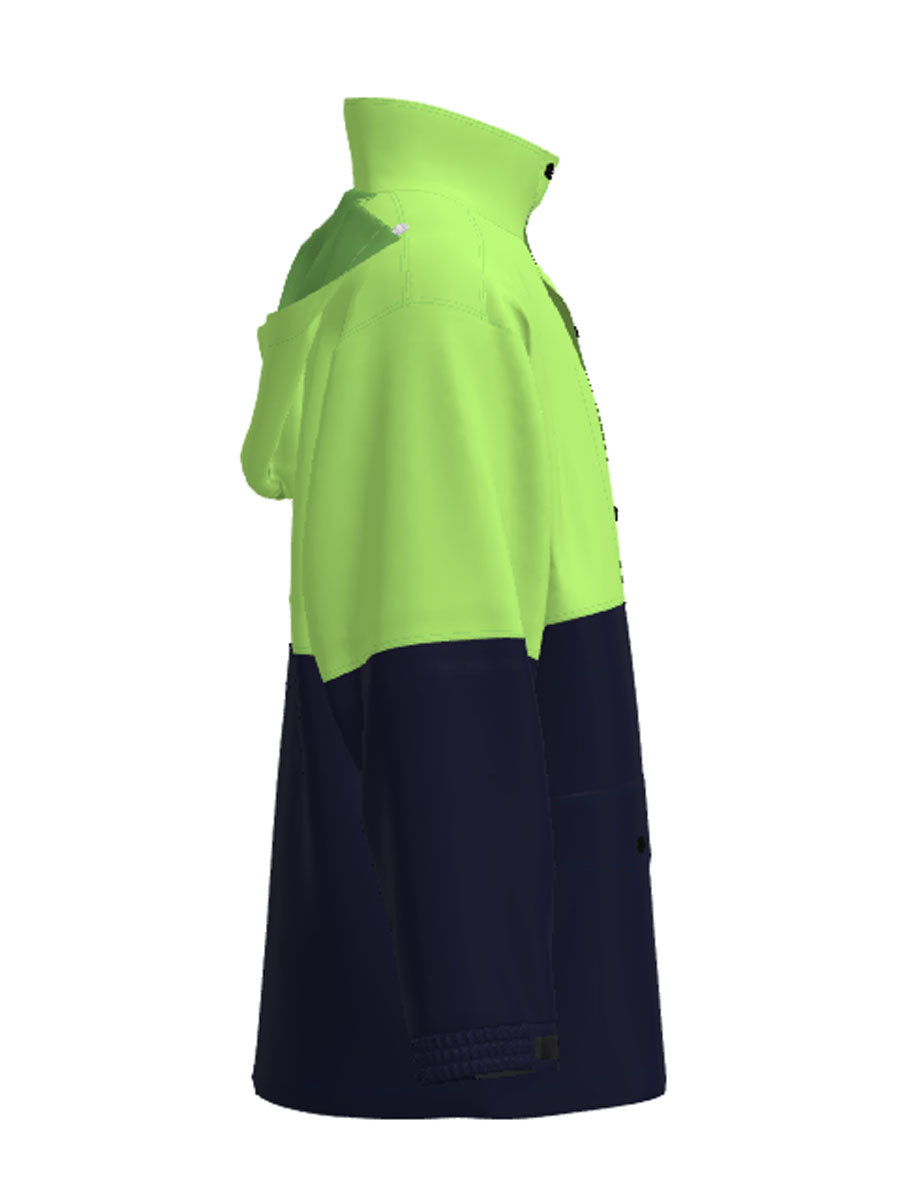 Unisex Adults Hi-Vis Polar Fleece Lined Jacket detail