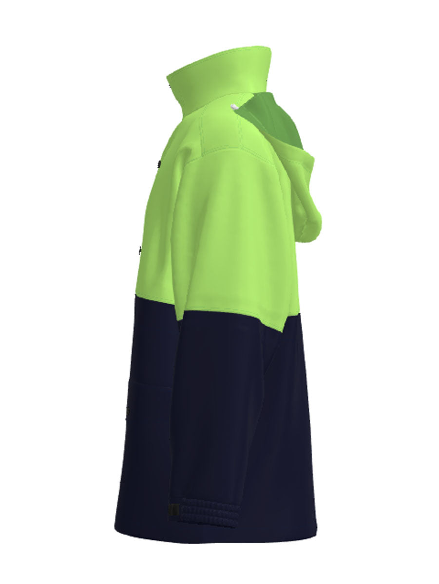 Unisex Adults Hi-Vis Polar Fleece Lined Jacket detail