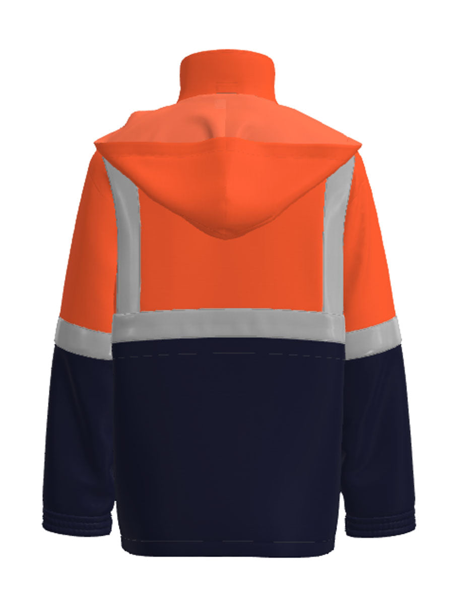 Unisex Adults Hi-Vis Mesh Lining Jacket With Reflective Tape detail