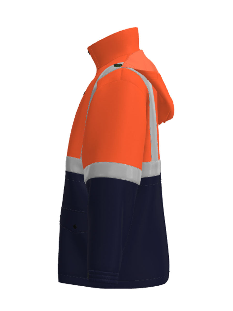Unisex Adults Hi-Vis Mesh Lining Jacket With Reflective Tape detail