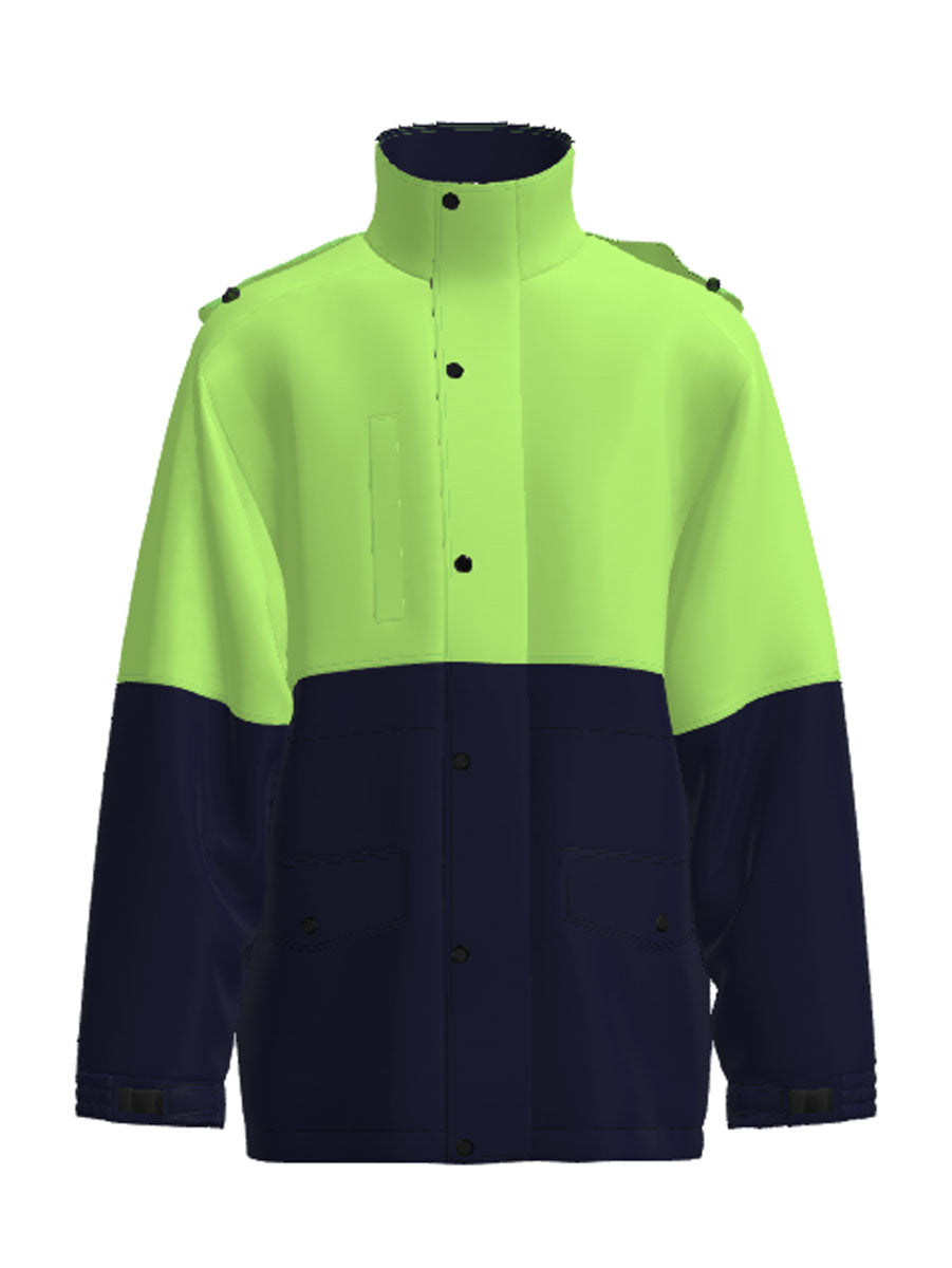 Unisex Adults Hi-Vis Mesh Lining Jacket detail