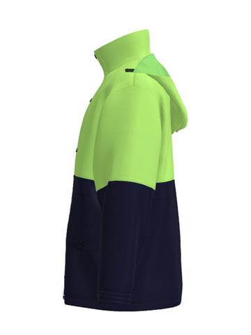 Unisex Adults Hi-Vis Mesh Lining Jacket detail
