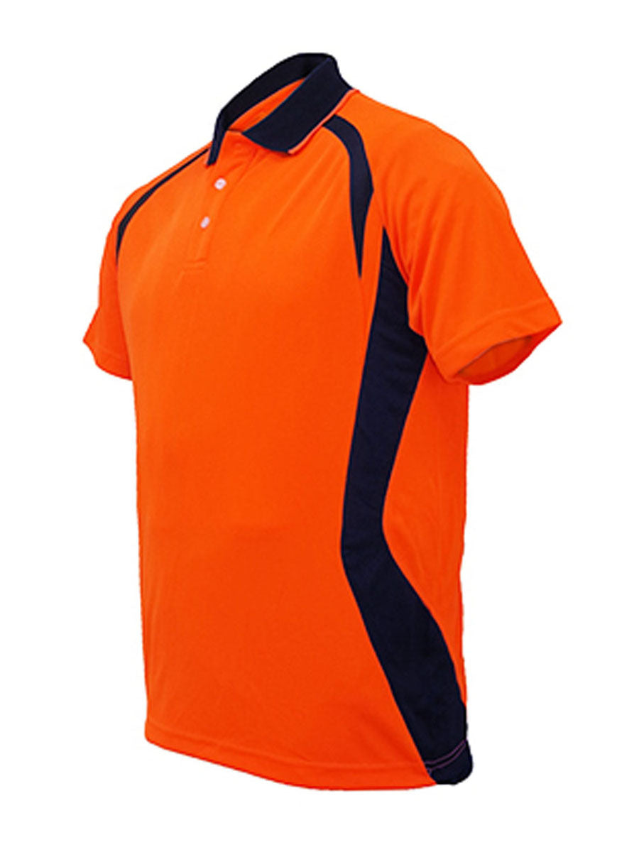 Unisex Adults Hi-Vis Panel Polo, Bocini