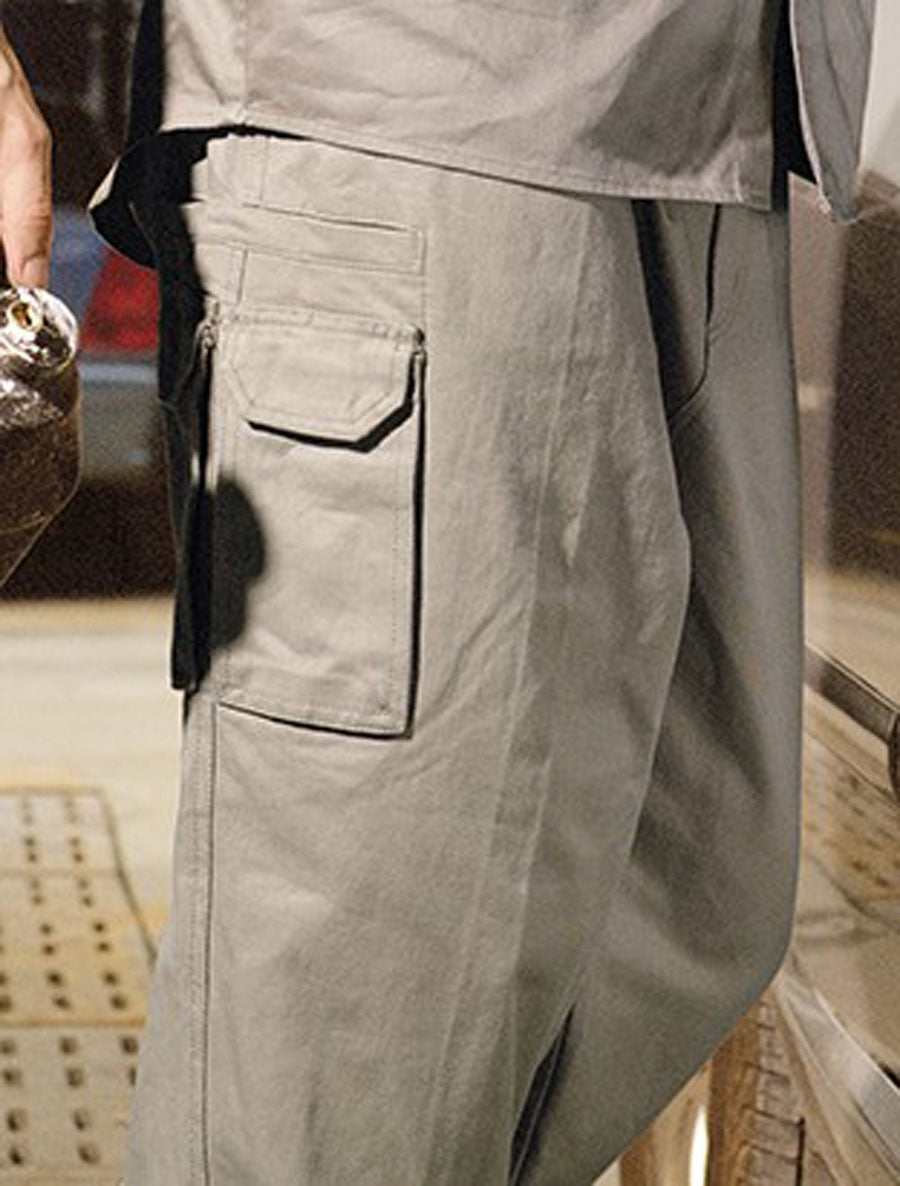 Unisex Adults Cotton Drill Cargo Pants, Bocini