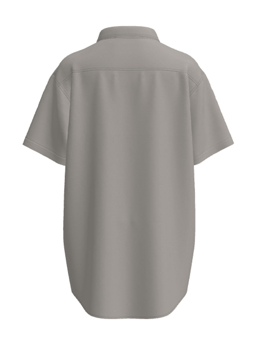 Unisex Adults Cotton Drill Work Shirt S/S detail