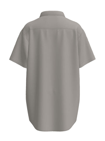 Unisex Adults Cotton Drill Work Shirt S/S detail