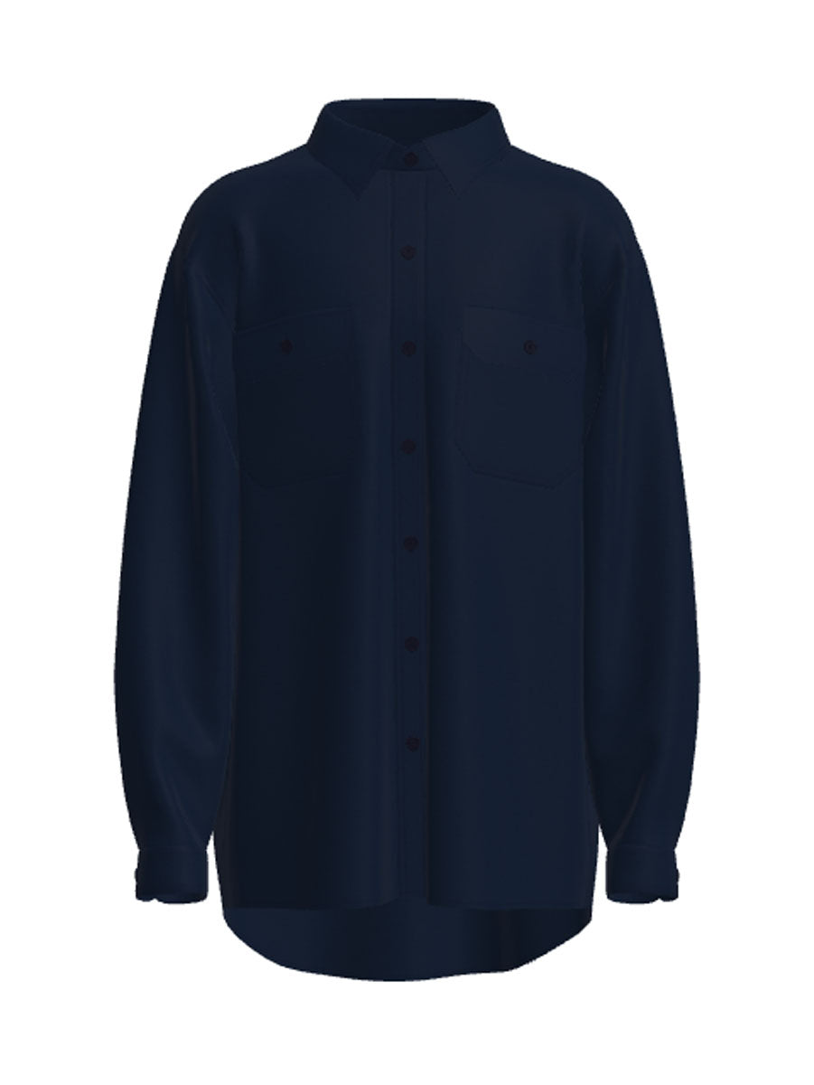 Unisex Adults Cotton Drill Work Shirt L/S detail