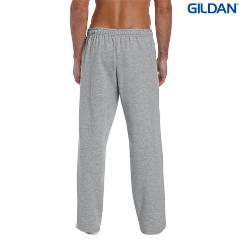 18400 Gildan Heavy Blend Adult Open Bottom Sweatpants