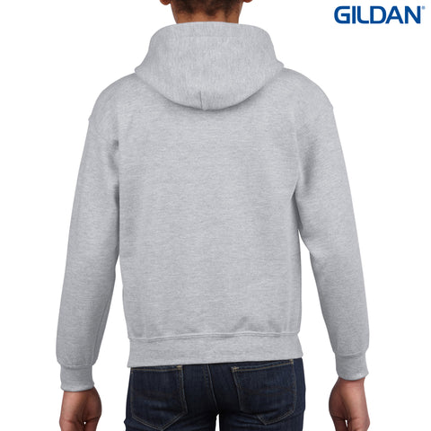 18500B Gildan Heavy Blend Youth Hooded Sweatshirt