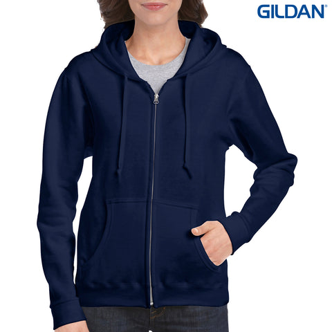 18600FL Gildan Heavy Blend Ladies’ Full Zip Hooded Sweatshirt