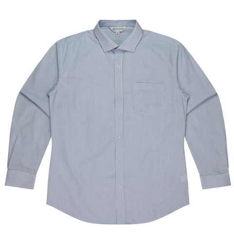 HENLEY MENS SHIRT LONG SLEEVE - 1900L-Aussie Pacific