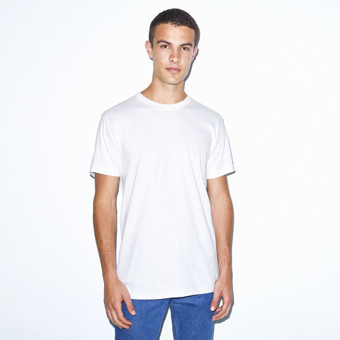 2001ORGW American Apparel Unisex Organic Fine Jersey Short Sleeve T-Shirt