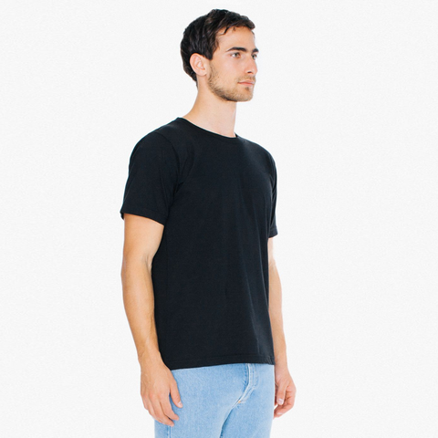 2001 American Apparel Unisex Fine Jersey Short Sleeve T-Shirt