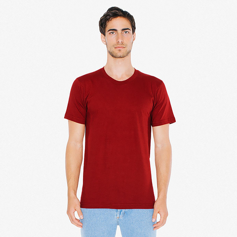 2001 American Apparel Unisex Fine Jersey Short Sleeve T-Shirt