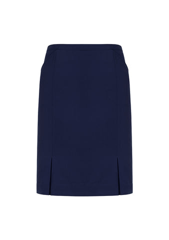 Womens Siena Front Pleat Detail Straight Skirt-20720-biz-corporates