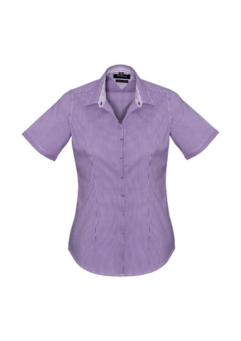 Womens Newport Short Sleeve Shirt-42512-biz-corporates