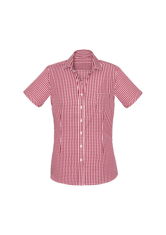 Womens Springfield Short Sleeve Shirt-43412-biz-corporates
