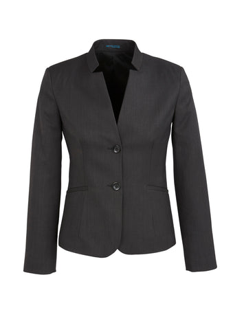 Womens Cool Stretch Short Jacket with Reverse Lapel-60113-biz-corporates