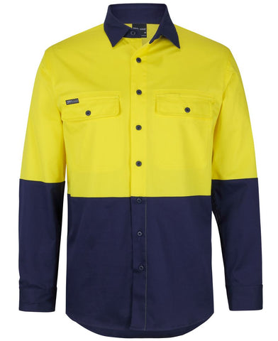 JB's HV L/S STRETCH WORK SHIRT -  6HSWL