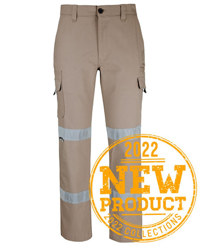 JB's MULTI PKT STRETCH CANVAS PANT WITH D+N TAPE -  6SCT