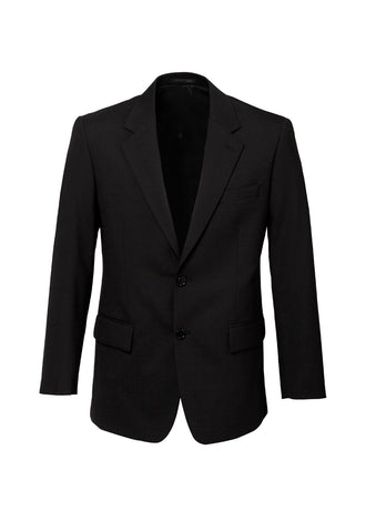 Mens Comfort Wool Stretch 2 Button Classic Jacket-84011-biz-corporates