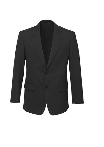 Mens Comfort Wool Stretch 2 Button Classic Jacket-84011-biz-corporates