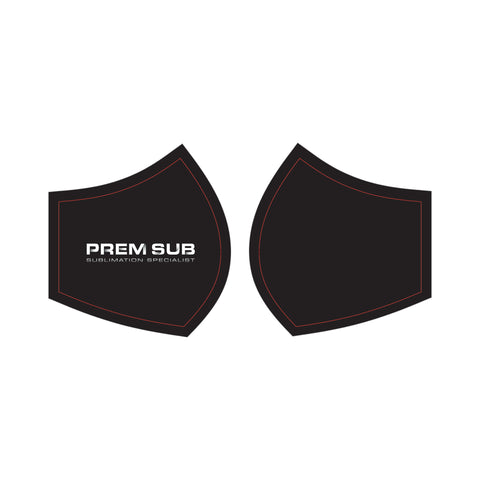 Accessories Sublimated 2 Panel Face Mask