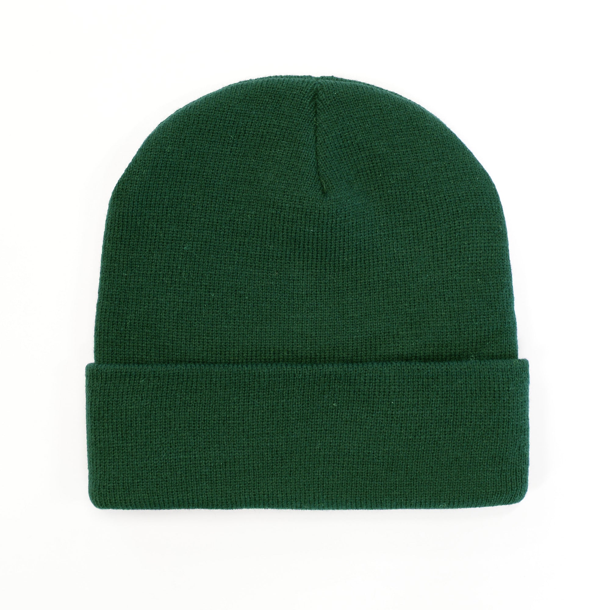 B001 Headwear24 Cuffed Recycled Polyester Knitted Beanie - Bottle