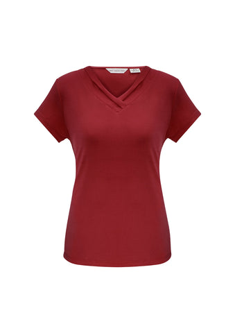 Womens Lana Short Sleeve Top-K819LS-biz-collection