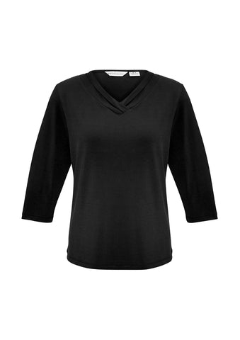 Womens Lana 3/4 Sleeve Top-K819LT-biz-collection