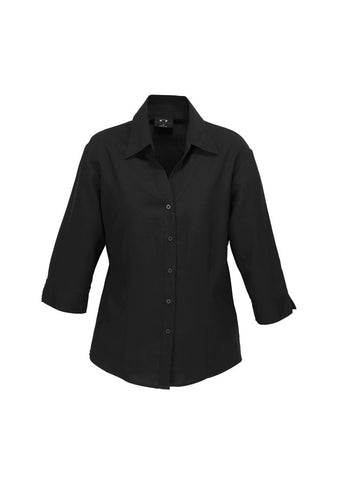 Womens Oasis 3/4 Sleeve Shirt-LB3600-biz-collection