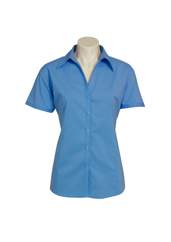 Womens Metro Short Sleeve Shirt-LB7301-biz-collection
