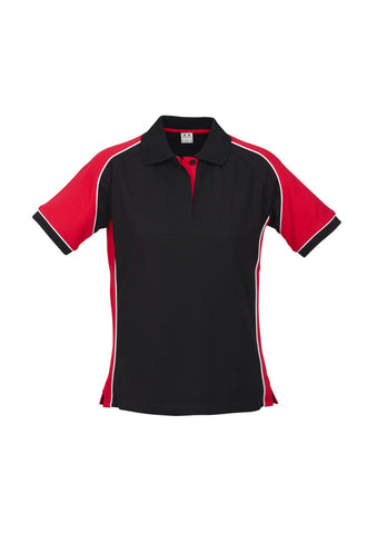 Womens Nitro Short Sleeve Polo-P10122-biz-collection