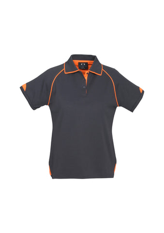 Womens Fusion Short Sleeve Polo-P29022-biz-collection