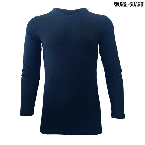 R455B Work-Guard Youth Longsleeve V-Neck Thermal