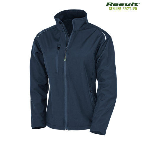 R900F Result Ladies' Printable <b>Recycled</b> 3-Layer Softshell Jacket