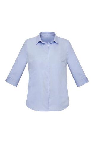 Womens Charlie 3/4 Sleeve Shirt-RS968LT-biz-corporates