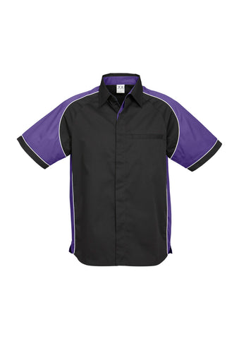 Mens Nitro Short Sleeve Shirt-S10112-biz-collection