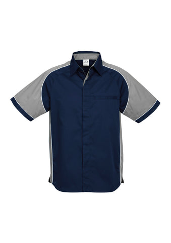 Mens Nitro Short Sleeve Shirt-S10112-biz-collection
