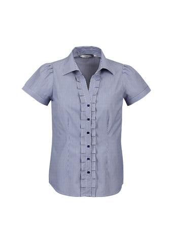 Womens Edge Short Sleeve Shirt-S267LS-biz-collection