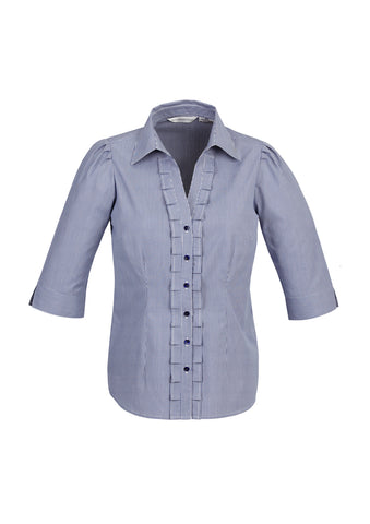 Womens Edge 3/4 Sleeve Shirt-S267LT-biz-collection