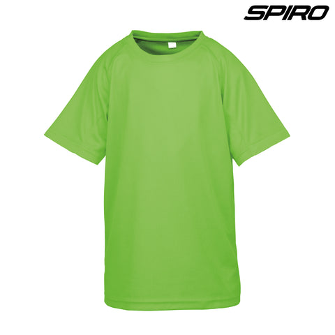 S287B Spiro Youth Impact Performance Aircool T-Shirt-21