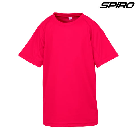 S287B Spiro Youth Impact Performance Aircool T-Shirt-29