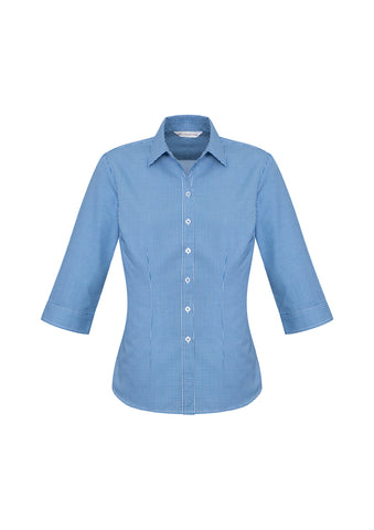 Womens Ellison 3/4 Sleeve Shirt-S716LT-biz-collection