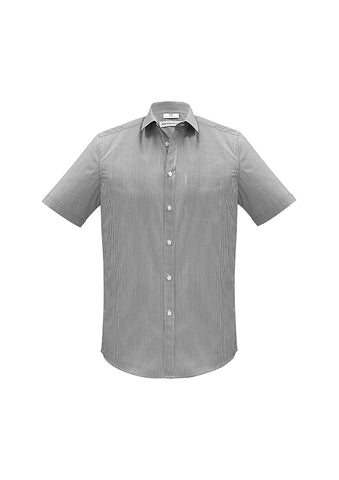 Mens Euro Short Sleeve Shirt-S812MS-biz-collection